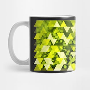 Geometric Nature Pattern - Mangrove Leaves Mug